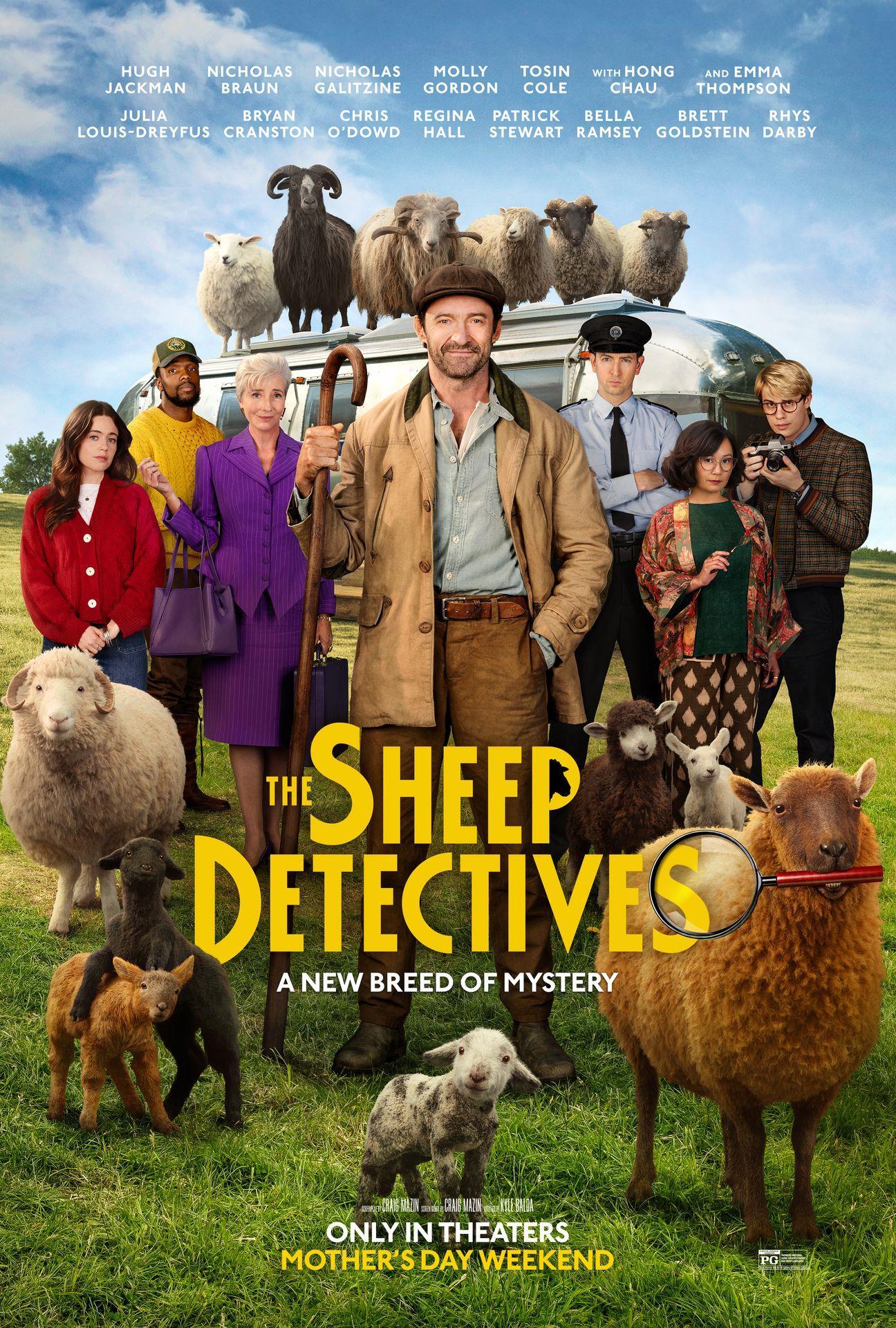 Poster for the film The Sheep Detectives