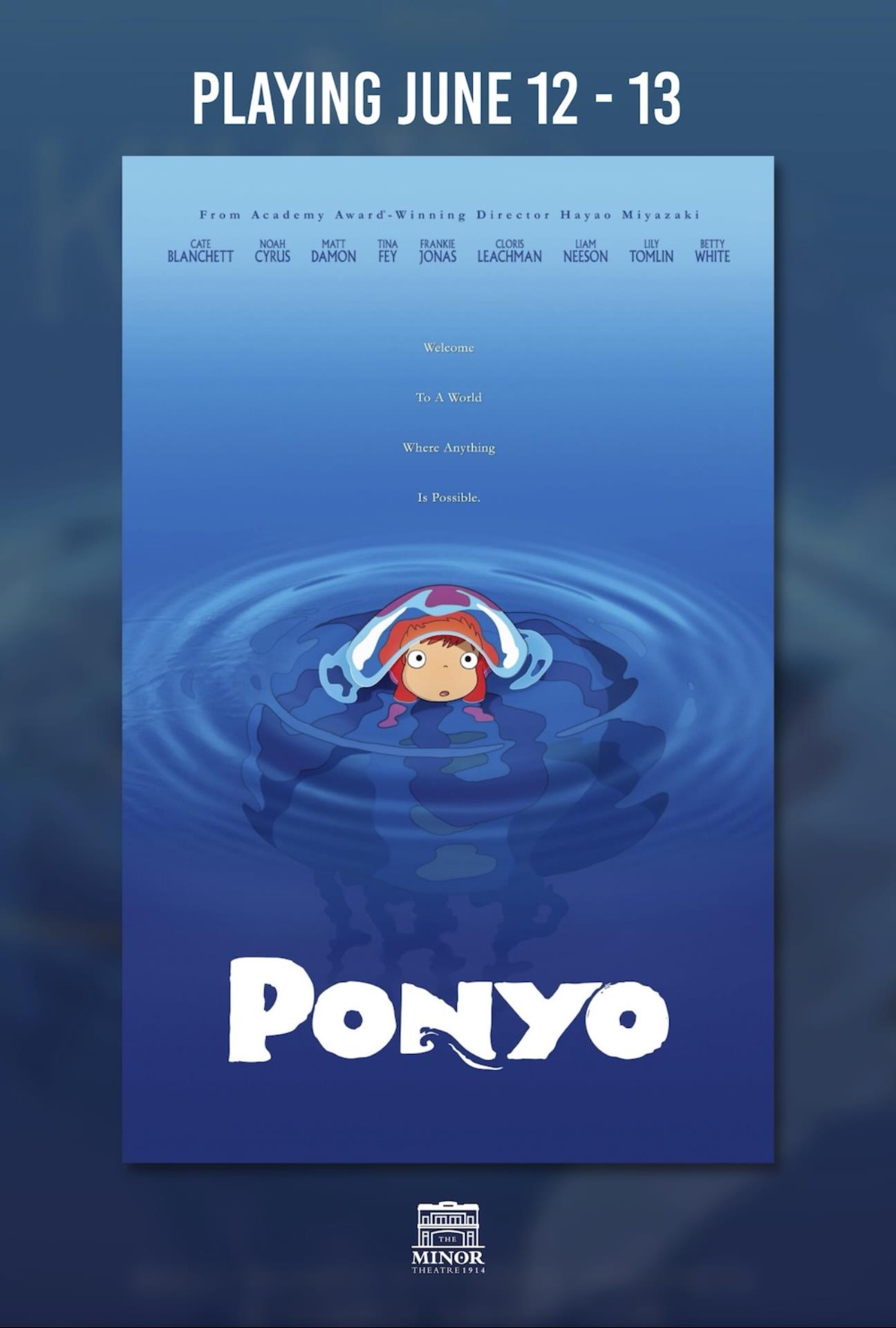 Poster for the film Ghibli Fest  ~ Ponyo
