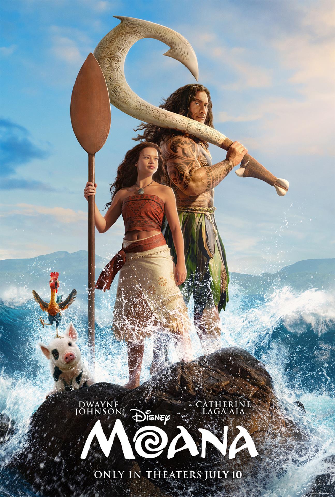 Poster for the film Moana