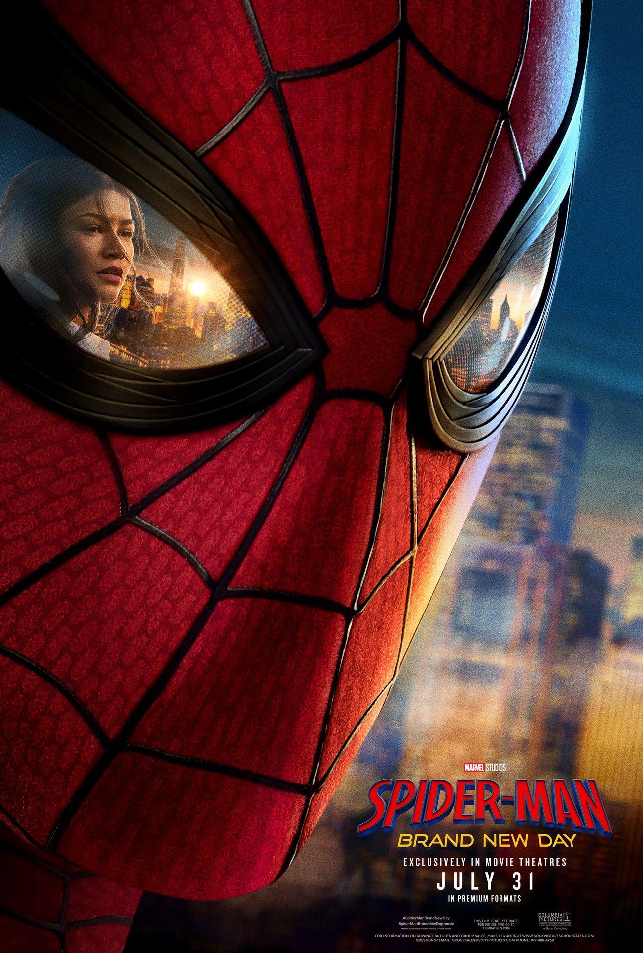 Poster for the film Spider-Man: Brand New Day