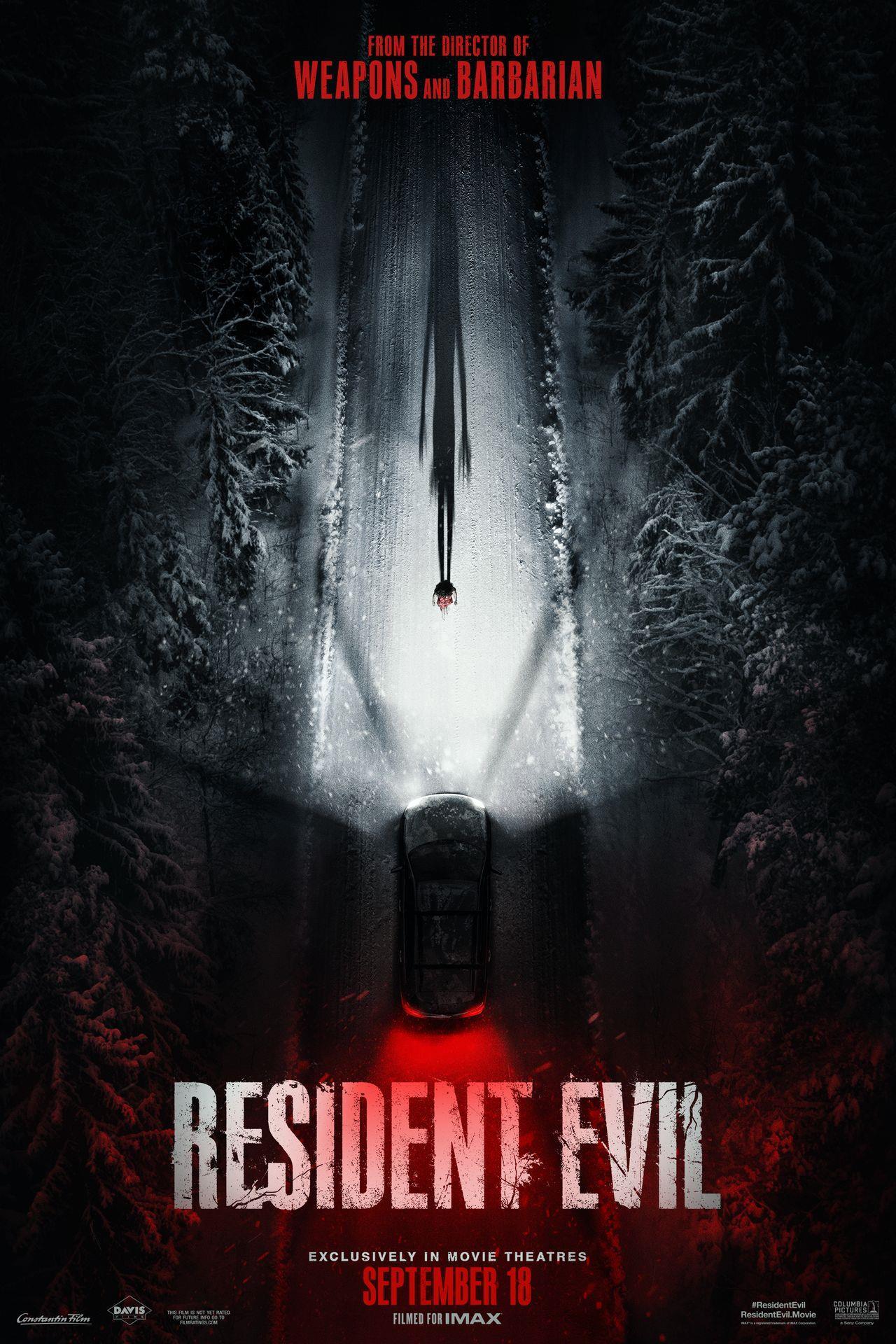 Poster for the film Resident Evil