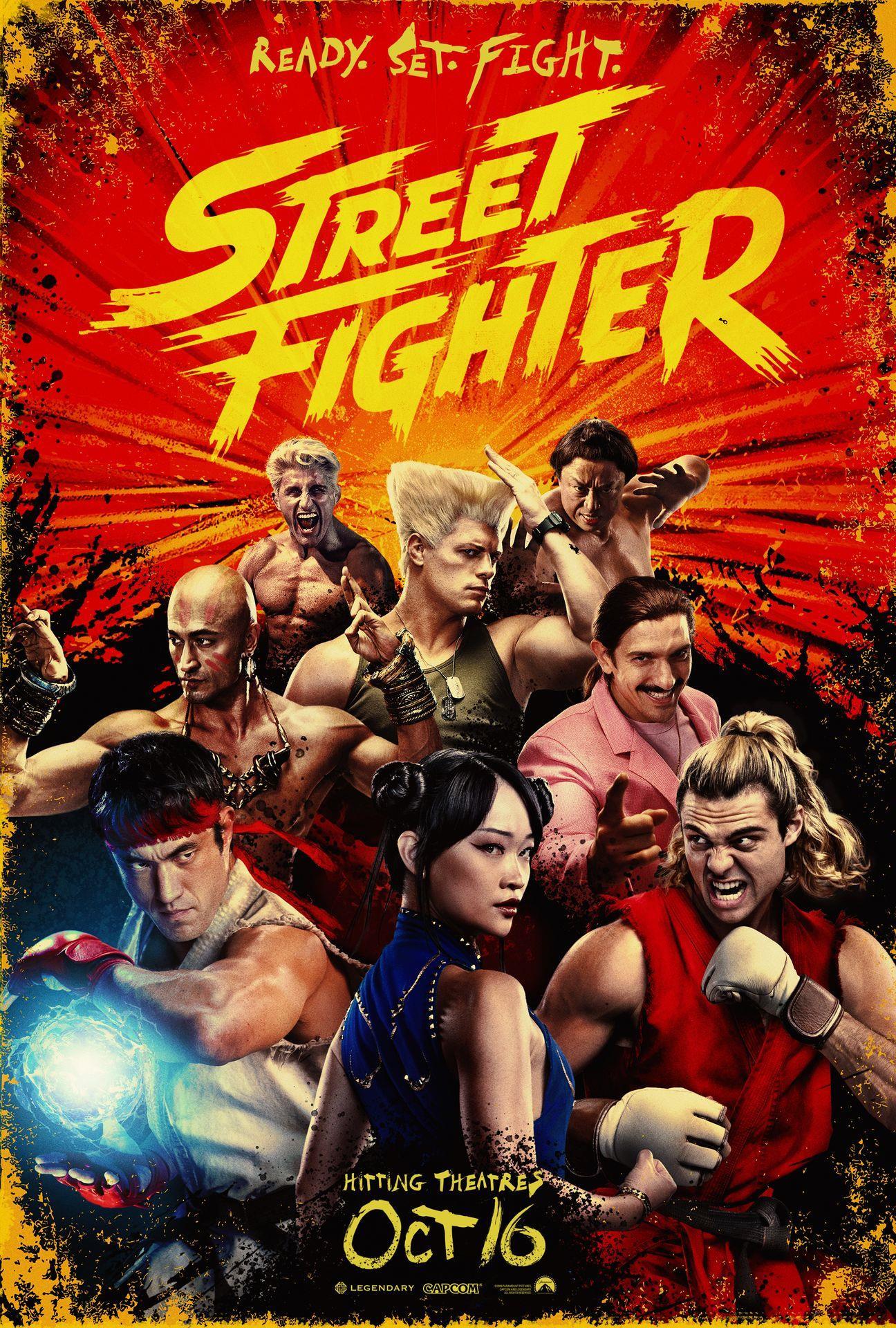 Poster for the film Street Fighter
