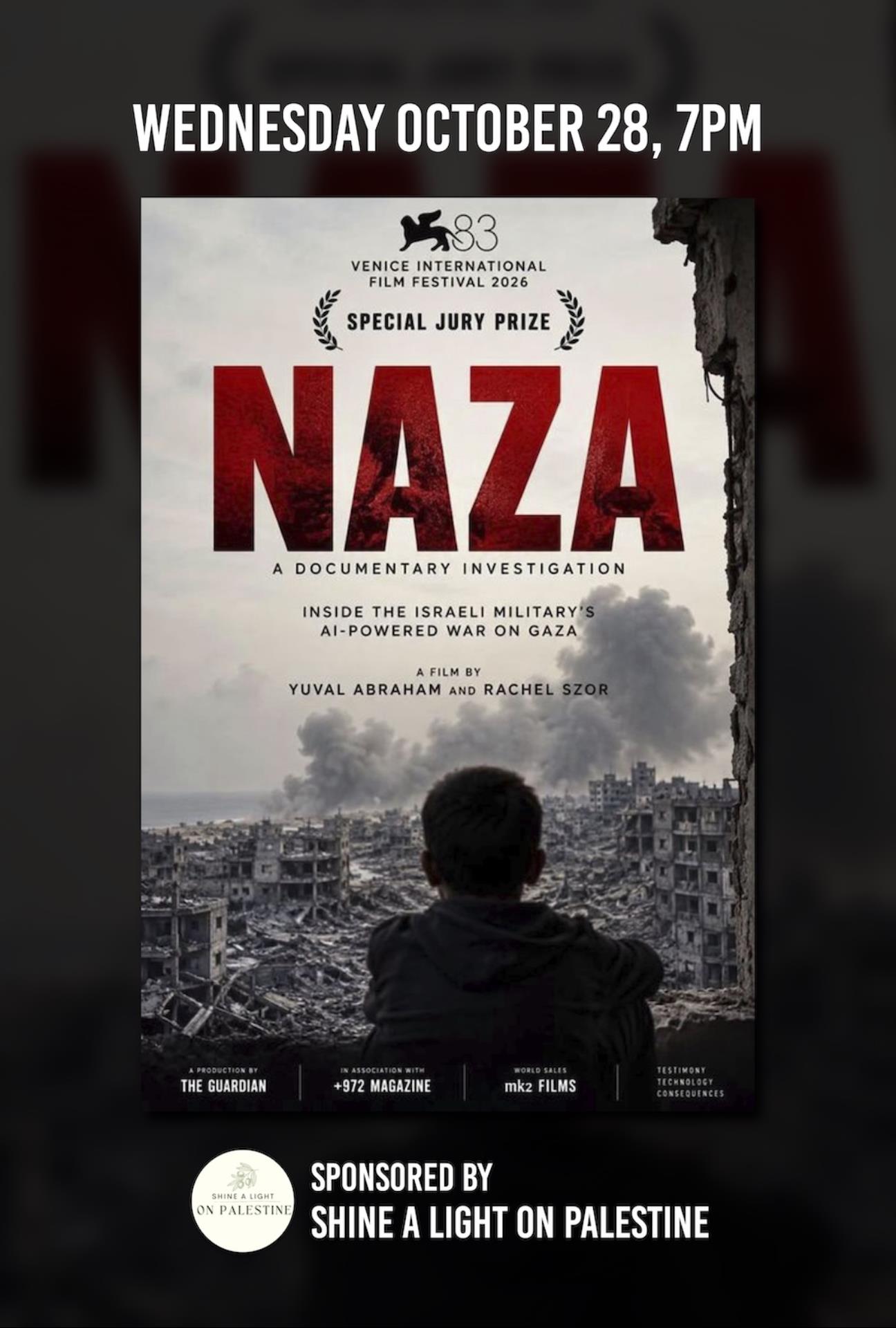 Poster for the film NAZA